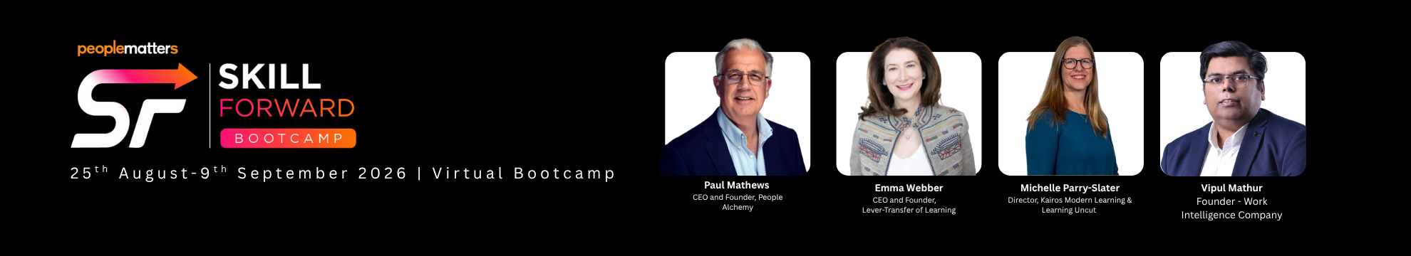 People Matters Skills Forward Bootcamp 2026
